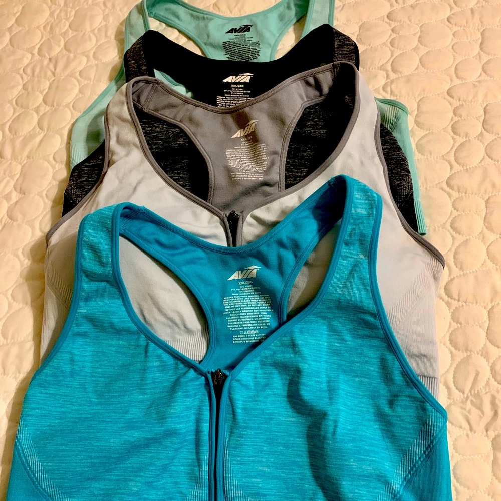 AVIA Sports bras. Excellent condition!